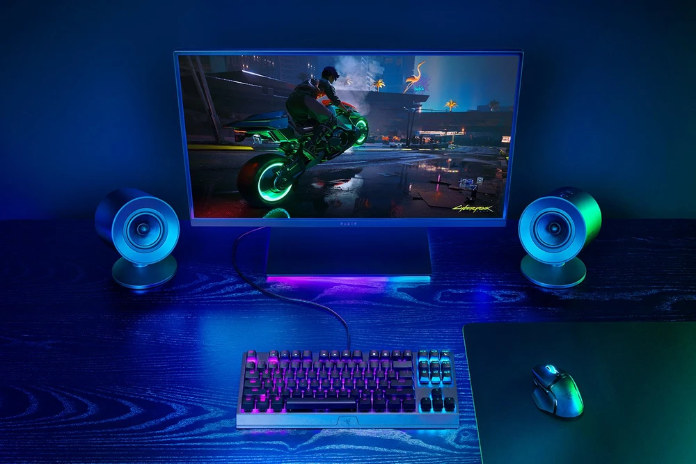 Kompiuterio kolonėlės Razer | Žaidimų garsiakalbiai | Nommo V2 X - 2.0 | Bluetooth | Juodas