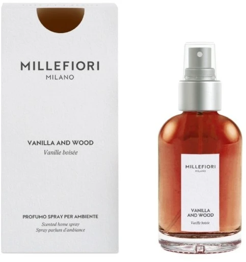 Perfumy do wnętrz 100ml VANILLA & WOOD MILLEFIORI