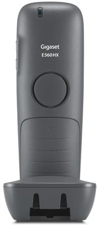 Namų Telefonas - Gigaset E560HX DECT Telefonas, 14h Pokalbių Laikas, 150 Kontaktų, Juoda