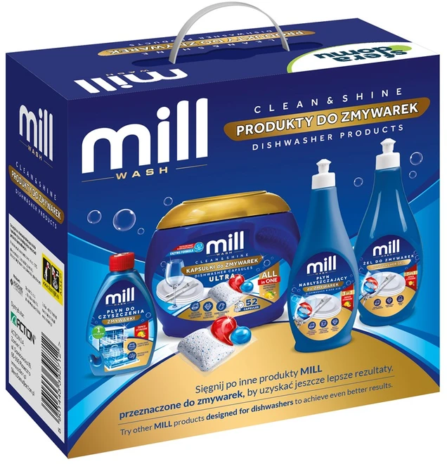 Madonis Mill indaplovė detergent set.