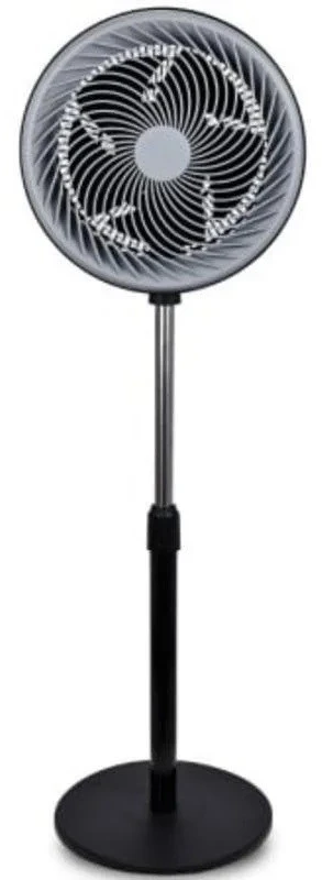Ventiliatorius Daewoo DW9004 30 cm juodas pedestal fan