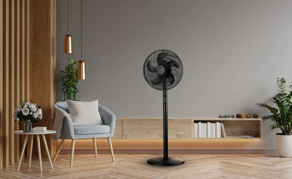 Ventiliatorius 2-in-1 pedestal and desk fan NOVEEN F535 16"/40 cm