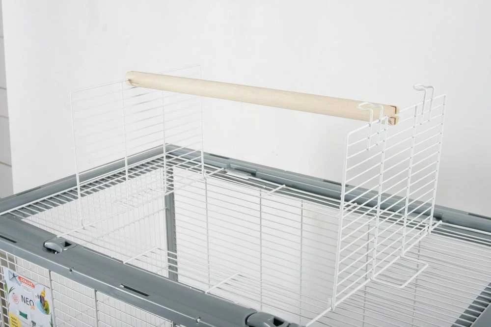 Gyvūnų Narvas - ZOLUX Neo Jili H80 112cm, 2 Dėžės, Juodas