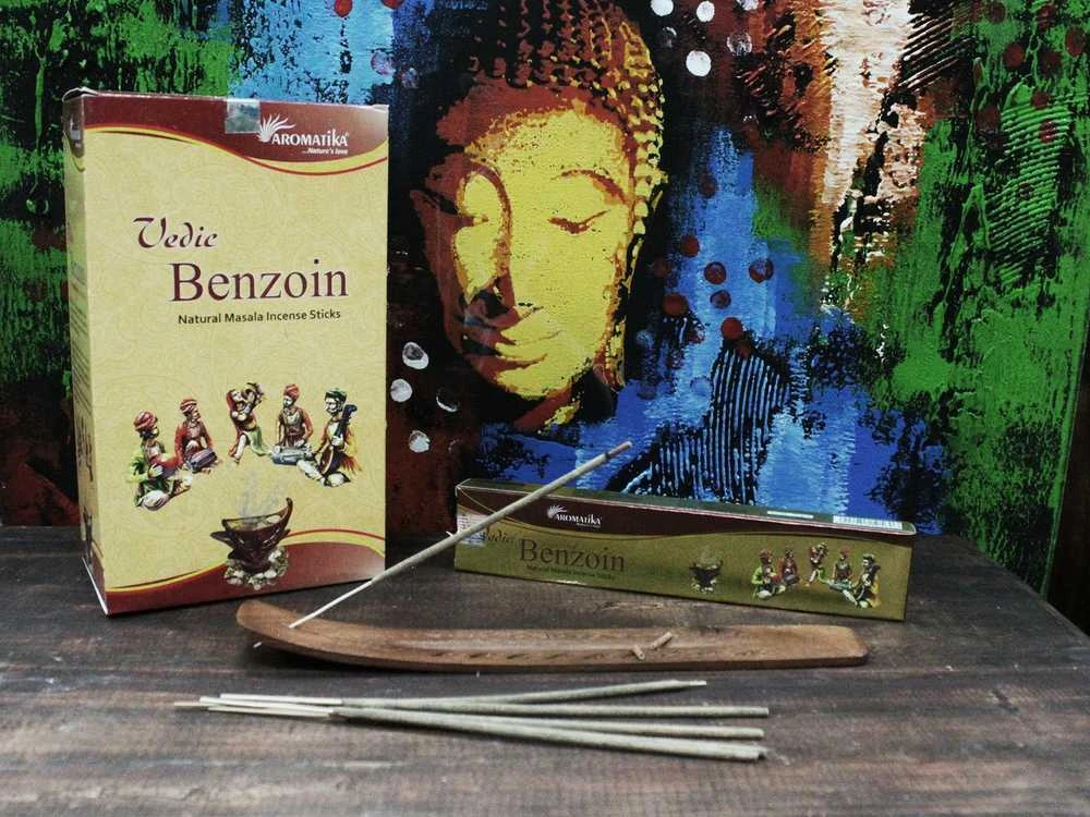 Natūralūs smilkalai Vedic Benzoin Aromatika