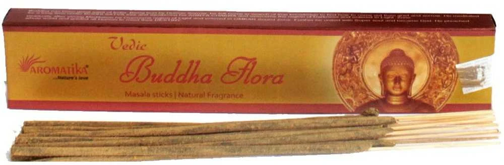 Natūralūs Smilkalai Vedic Buddha Flora Aromatika