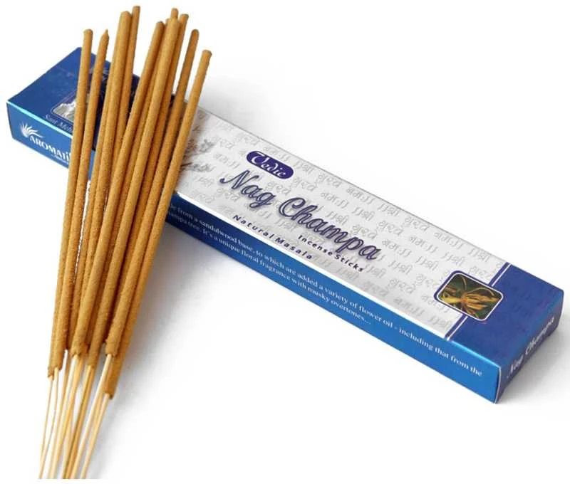 Natūralūs Smilkalai Vedic Nag Champa Aromatika