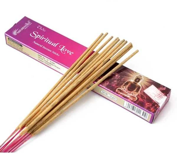 Vedinės smilkalų lazdelės Dvasinė Meilė, Aromatika, 15g