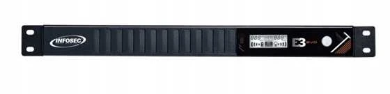 Infosec E3 Evo nepertraukiamo maitinimo šaltinis UPS 500 RM (500 VA, 300 W, 4 x C13)