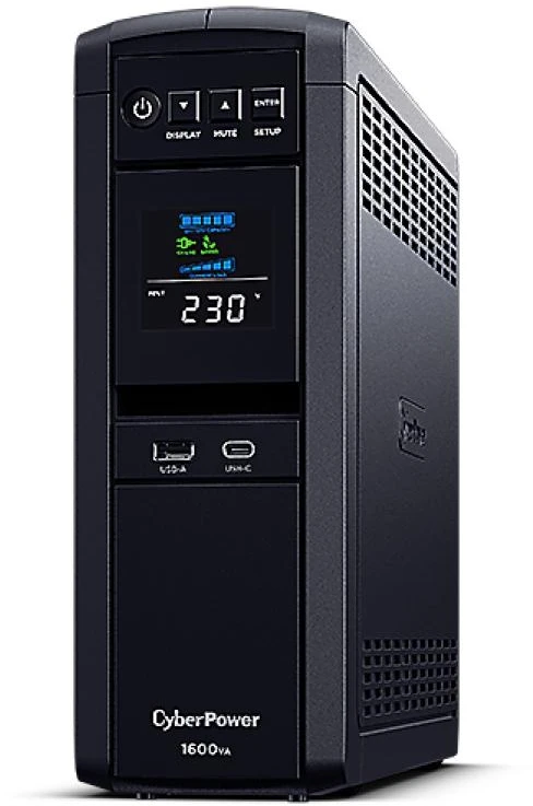 CyberPower | Atsarginės UPS sistemos | CP1600EPFCLCD | 1600 VA | 1000 W