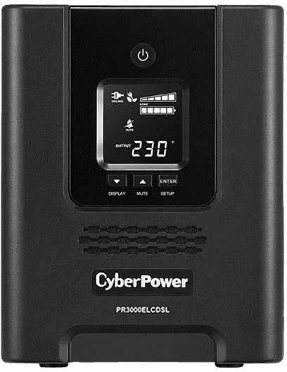 CYBERPOWER PR3000ELCDSL 3000VA/2700W 36M garantija, paruošta VMWARE
