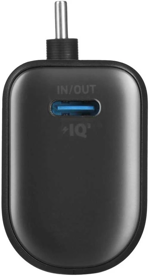 Anker Nano Power Bank Integruotas su USB-C jungtimi | A1653H11 | 5000 mAh | Juodas