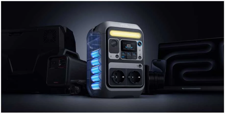 Anker SOLIX C300X nešiojama elektros energijos stotis 288 Wh | 300 W