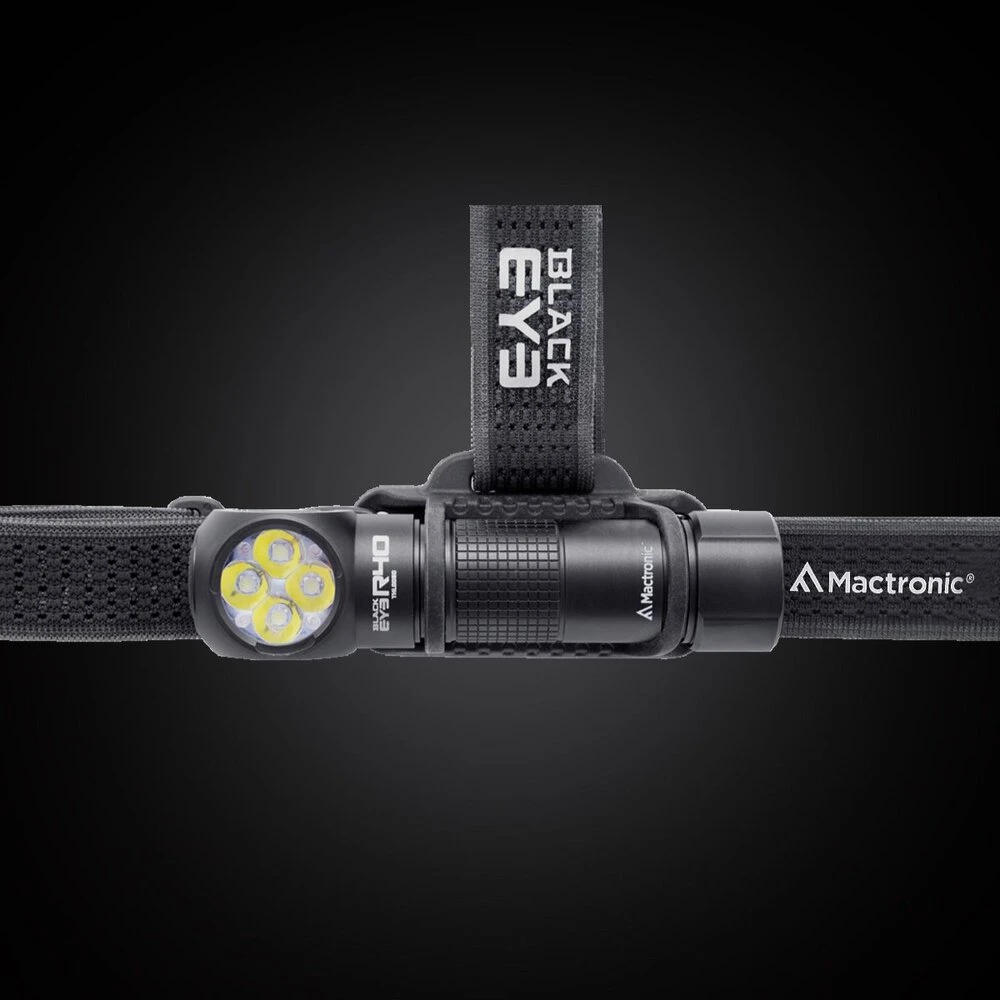 Nešiojama Lempa - MacTronic Juodas Eye R40, 4000 Liumenų, 325m Spindulio Atstumas, Juoda