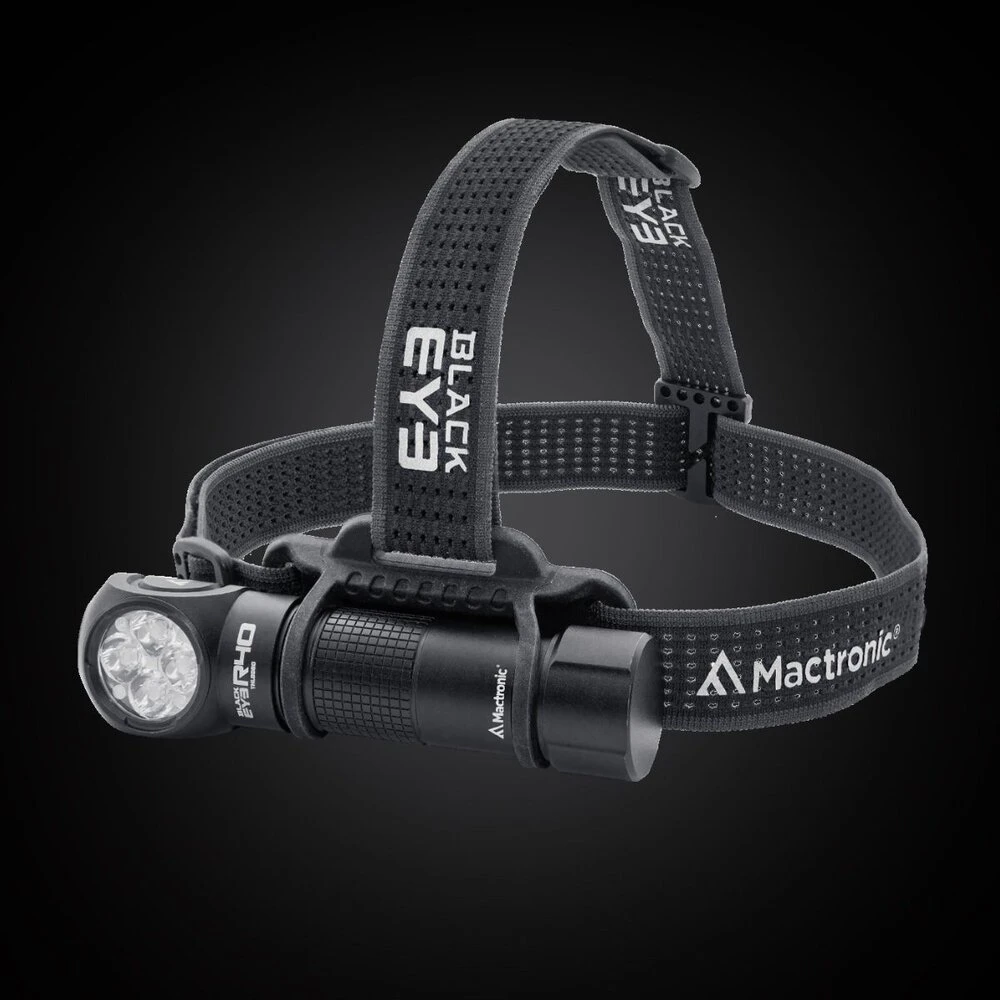 Nešiojama Lempa - MacTronic Juodas Eye R40, 4000 Liumenų, 325m Spindulio Atstumas, Juoda