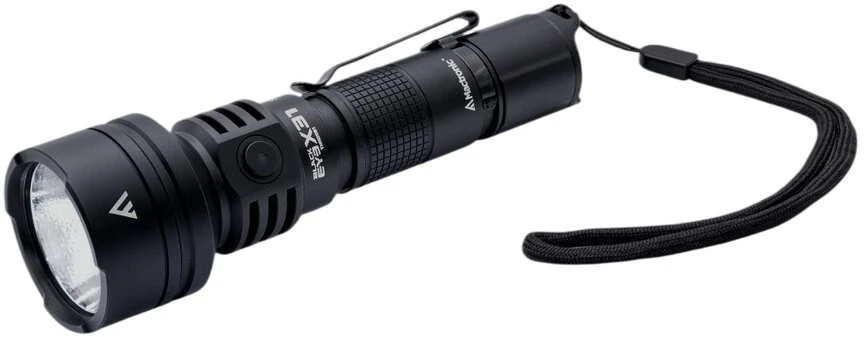 Nešiojama Lempa - MacTronic Juodas Eye X31, 3100 Liumenų, 530m Šviesos Atstumas, Juoda