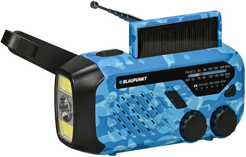 Alarm radio BLAUPUNKT ER10BC, mėlynas camo