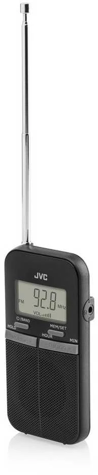 Nešiojamas Radijas - JVC RA-E411B AM/FM LCD Juoda
