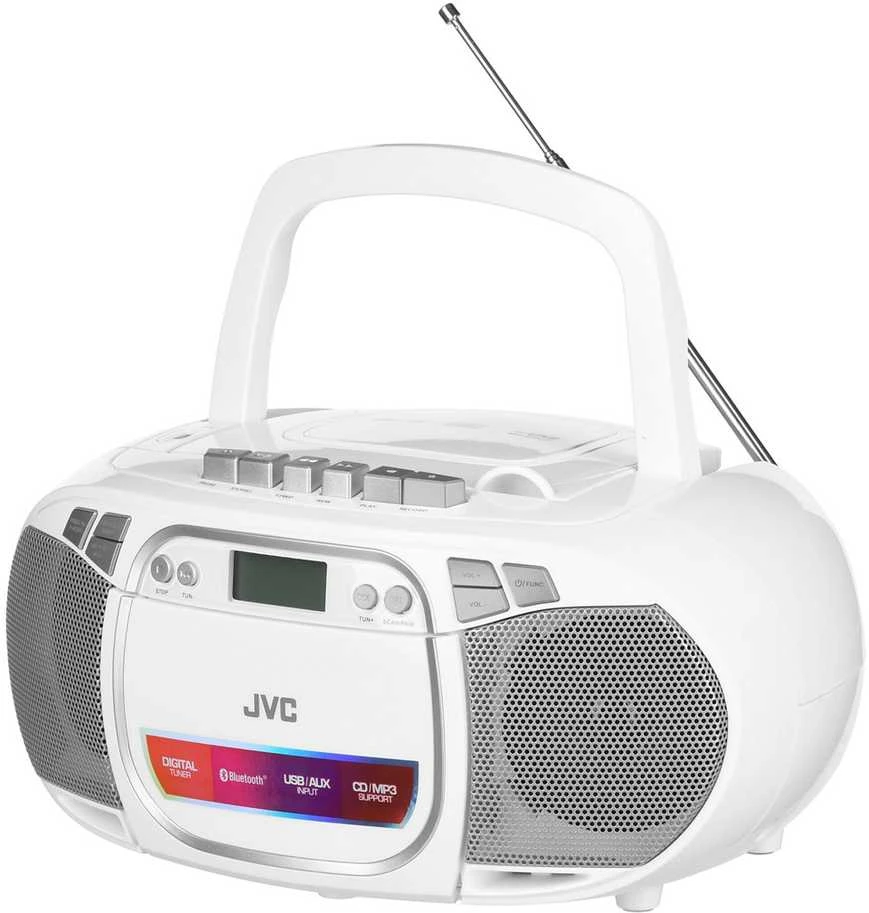 Nešiojamas CD Grotuvas - JVC RC-E451W Baltas