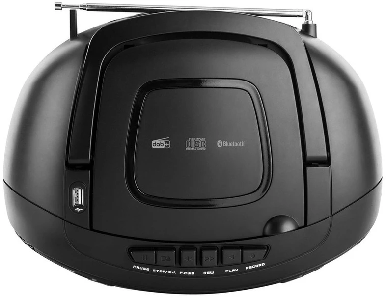 JVC RC-E561B-DAB CD grotuvas Portable CD grotuvas Juodas