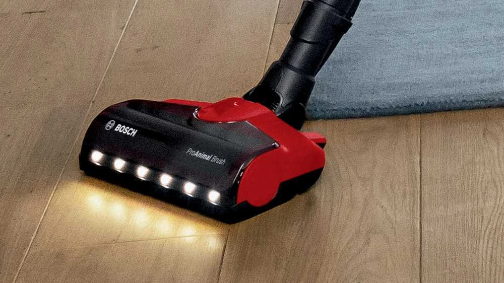 Bosch Įkraunamasis dulkių siurblys Unlimited 7 ProAnimal, Raudonos spalvos (BCS711PET)