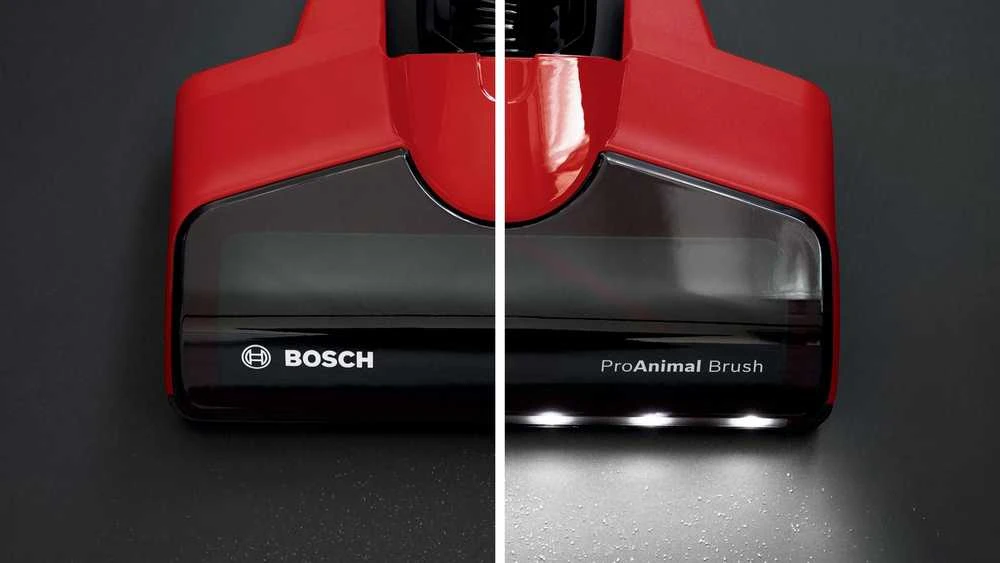 Bosch Įkraunamasis dulkių siurblys Unlimited 7 ProAnimal, Raudonos spalvos (BCS711PET)
