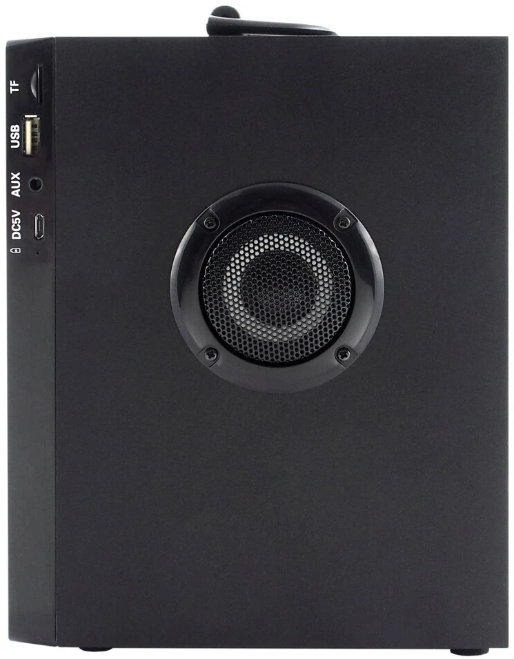 Nešiojama kolonėlė Media-Tech BOOMBOX BT MT3145 V2.0, 15W RMS, Bluetooth, USB, MicroSD, FM Radijas, AUX, su distanciniu pultu