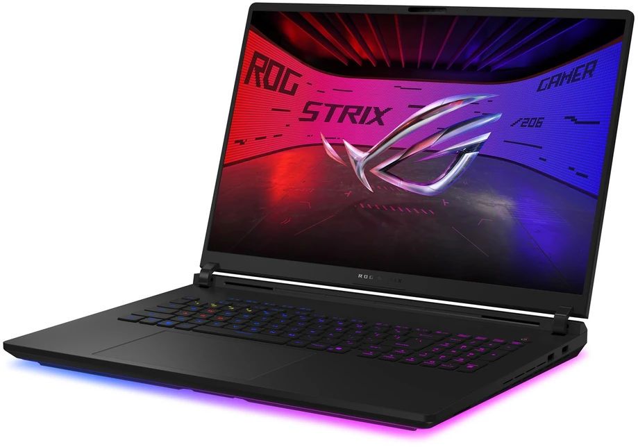 ASUS ROG Strix SCAR 18 G835LXG-U9644X Ultra 9 290HX 18.0"4K 240Hz Mini LED 1600nits AG 64GB DDR5 6400 SSD(2TB+2TB) GeForce RTX 5090 24GB WLAN+BT LAN Cam1080p+IR 90WHrs W11Pro Aluminum Off Juodas