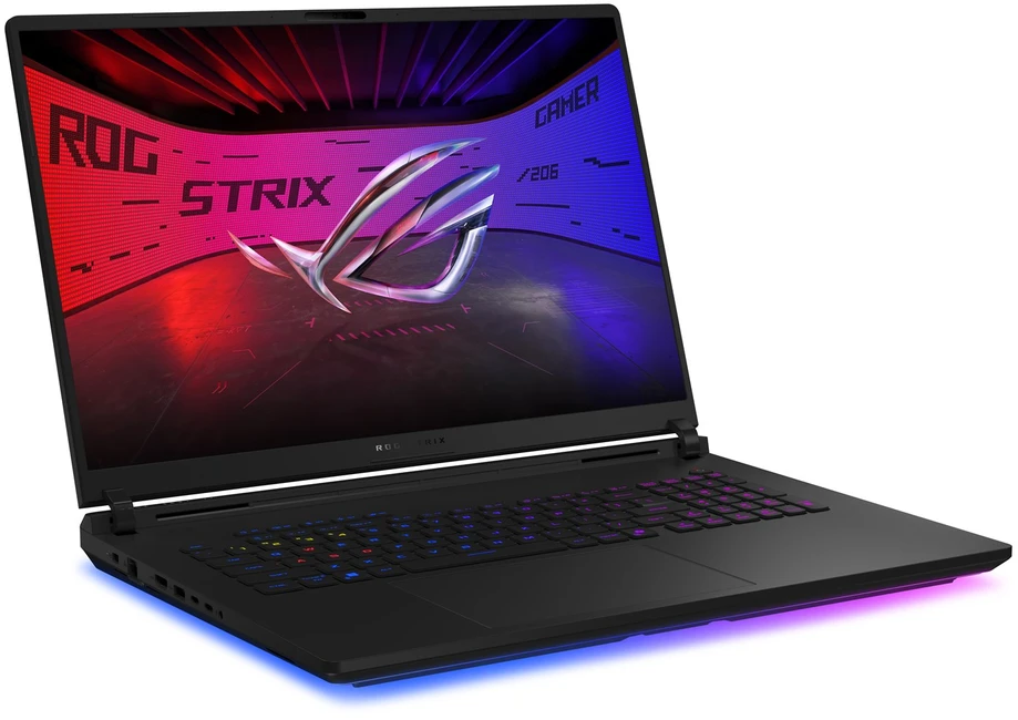ASUS ROG Strix SCAR 18 G835LXG-U9644X Ultra 9 290HX 18.0"4K 240Hz Mini LED 1600nits AG 64GB DDR5 6400 SSD(2TB+2TB) GeForce RTX 5090 24GB WLAN+BT LAN Cam1080p+IR 90WHrs W11Pro Aluminum Off Juodas