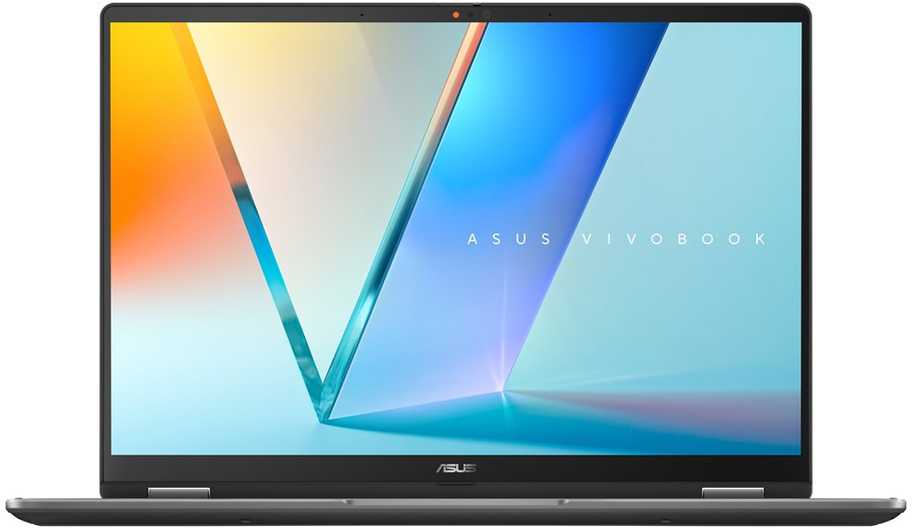 Nešiojamas kompiuteris ASUS Vivobook 14 Flip TP3407SA-DS74T Intel Core Ultra 7 256V hibridinis (2 viename) 35,6 cm (14") Jutiklinis ekranas WUXGA 16 GB LPDDR5x-SDRAM 1 TB SSD Wi-Fi 7 (802.11be) Windows 11 Home Pilkas Naujas Perpakuotas/Perpakuotas (Pažeista pakuotė)
