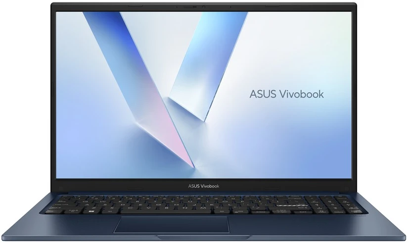 Nešiojamas kompiuteris ASUS Vivobook 15 X1504VA-BQ4295W Core 7 150U 15.6" FHD IPS lygio panelė 60Hz 250 nitų AG 16GB DDR5 512GB SSD Intel Graphics 720p internetinė kamera 42 WHrs Windows 11 Tyli veikimo funkcija Mėlyna