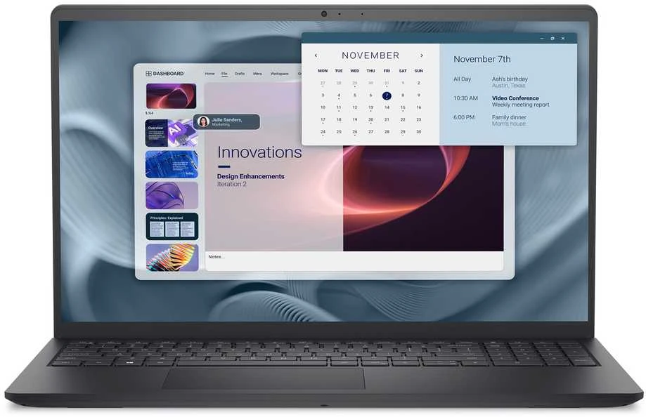 Dell Pro 15 Essential - i7-1355U | 15,6" | 16GB | 512GB | Win11Pro | Juodas
