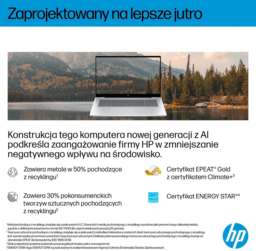 Hewlett Packard (HP) HP OmniBook 7 Next Gen AI 17-DC0073CL Copilot+ asmeninis kompiuteris Intel Core Ultra 7 258V Nešiojamas kompiuteris 43,9 cm (17,3") Full HD lietimui jautrus ekranas 32 GB LPDDR5x-SDRAM 1 TB SSD NVIDIA GeForce RTX 4050 Wi-Fi 6E (802.11ax) Windows 11 Home Sidabrinis Naujas Perpakuotas/Perpakuotas (Pažeista pakuotė)