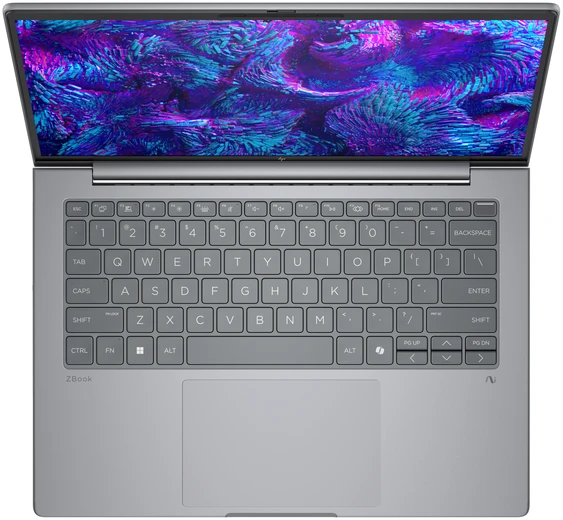 Nešiojamas kompiuteris HP ZBook 8 G1i 14 - Ultra 7-255H, 32GB, 1TB SSD, NVIDIA RTX 500 Ada 4GB, 14 WUXGA 400-nit AG, 5MP IR cam, WWAN-ready, Smartcard, FPR, US backlit klaviatūra, 77Wh, Win 11 Pro, 3 metai