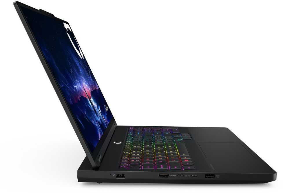 Nešiojamas Kompiuteris - Lenovo Legion Pro 5 16IAX10 | i7-255HX | 32 GB | 1 TB SSD | 16" WQXGA | RTX 5060 | Wi-Fi 7+BT | NoOs | Juodas (Atnaujinta)
