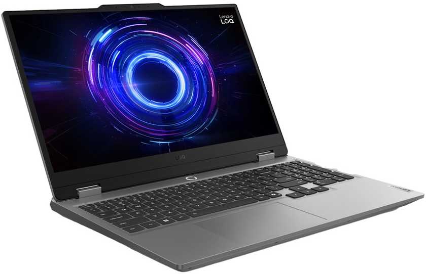 Nešiojamas Kompiuteris - Lenovo LOQ 15IRX10 | i5-13450HX | 16 GB | 512 GB SSD | 15.6" FHD | RTX 5050 | Wi-Fi 6+BT | Win 11 | Pilkas (Atnaujinta)