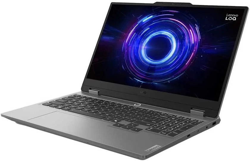Nešiojamas kompiuteris - Lenovo LOQ 15IRX10 | i5-13450HX | 16 GB | 512 GB SSD | 15.6" | RTX 5060 | Wi-Fi6 | Win11 | Pilka (Atnaujinta)