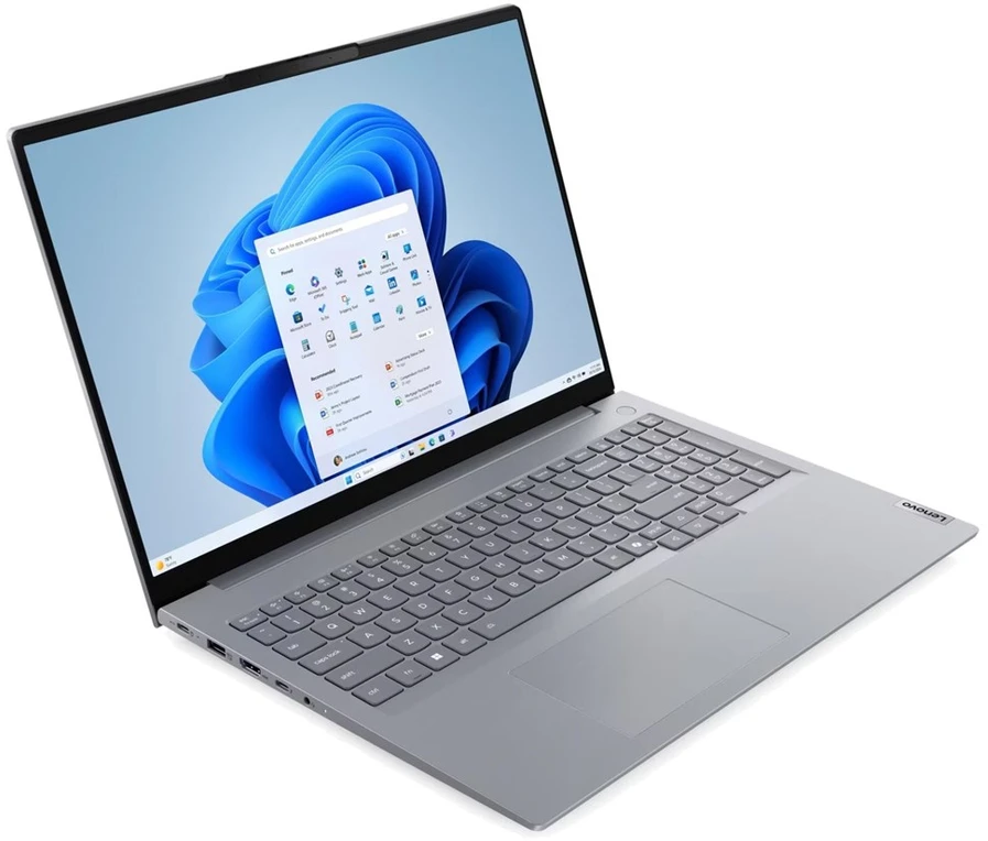 Lenovo ThinkBook 16 G9 IRL Core 5 210H 16" WUXGA IPS 400 nits 60 Hz AG 16 GB DDR5 5600 512 GB SSD Intel Graphics 1080p interneto kamera 48 Wh Windows 11 Pro Arktinė pilka 3 metų OnSite garantija + Lenovo ACC_PARTS Kensington K64467M-M1 adapteris