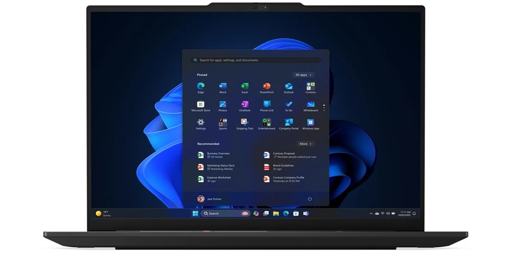 Nešiojamas kompiuteris Lenovo ThinkPad E16 Gen 3 (Intel) | 16"/ IPS/ WUXGA/ Anti-glare | Intel Core™ Ultra 7 258V | 32GB | 512GB | Intel® Arc™ Graphics | Windows® 11 Pro