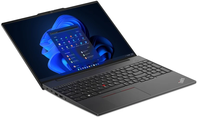 Nešiojamas kompiuteris Lenovo ThinkPad E16 Gen 1 | Intel Core i5-1335U, 16" WUXGA, 16 GB RAM, 256 GB SSD, Windows 11 Pro | Juodas