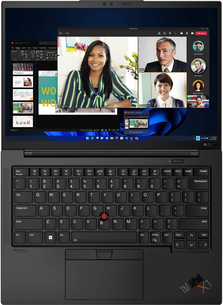 Nešiojamas kompiuteris Lenovo X1 Carbon G10; Intel® Core™ i7-1255U procesorius (10C/12T 3.5 - 4.7 GHz, 12MB) | 16GB LPDDR5 | 512GB M.2 SSD | 14.0” FHD+ IPS AG Eyesafe® | Intel® Iris® Xe | Intel® Wi-Fi® 6E AX211 + BT 5.2 | TB4 | Windows 11 PRO/Renew