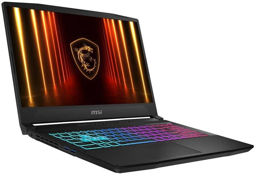 Nešiojamas Kompiuteris - MSI Katana 15 HX B14WFK | i7-14650HX | 16 GB | 512 GB SSD | 15.6" FHD | RTX 5060 | NoOs | Juodas (Atnaujinta)