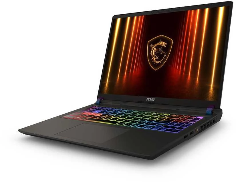 Nešiojamas kompiuteris - MSI Vector 16 HX | Intel Core Ultra 7 255HX | 16 GB | 1 TB SSD | 16" QHD+ | NVIDIA GeForce RTX 5070 Ti | Wi-Fi 6E | Win11 | Pilkas (Atnaujinta)