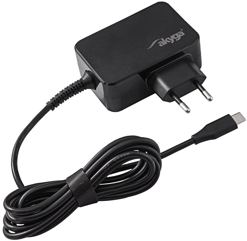 "Akyga" maitinimo šaltinis Akyga AK-ND-82 5-20V / 3-4,5A 90W C tipo USB 1,8 m GaN