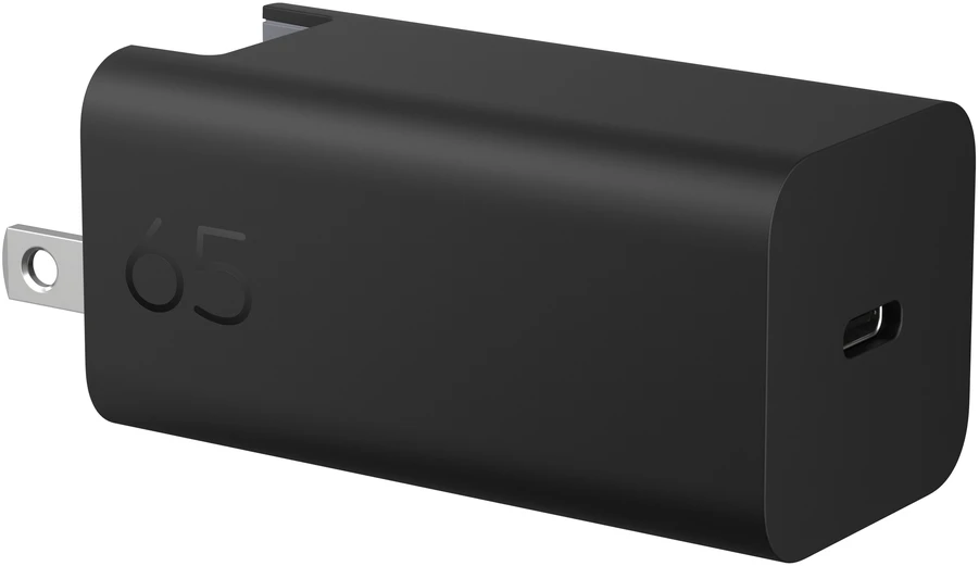 HP 65 W USB-C nešiojamojo kompiuterio GaN kintamosios srovės sieninis maitinimo adapteris ir nešiojamojo kompiuterio įkroviklis