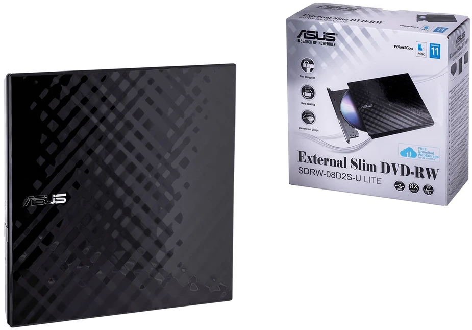 Asus | SDRW-08D2S-U Lite | Sąsaja USB 2.0 | DVD±RW | CD skaitymo greitis 24 x | CD įrašymo greitis 24 x | Juodas | Stalinis kompiuteris / Nešiojamasis kompiuteris