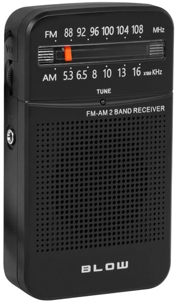 Nešiojamasis analoginis AM/FM radijas BLOW RA20