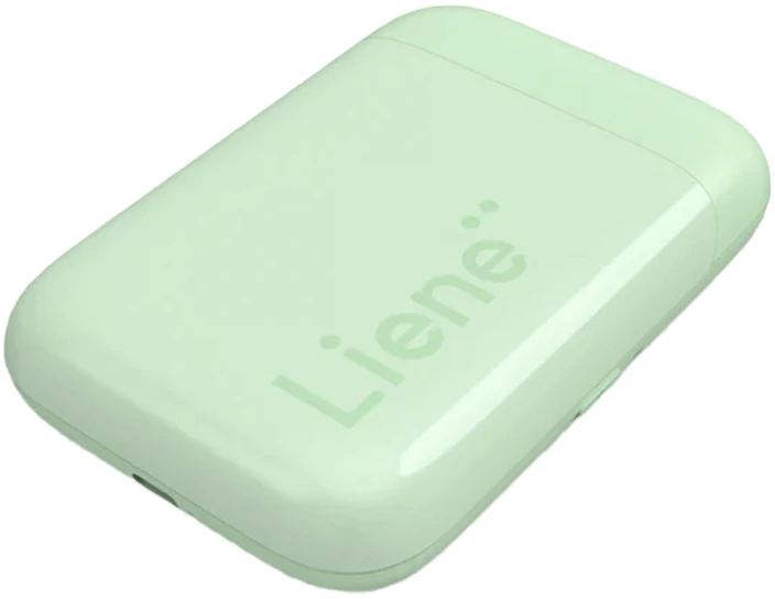 Liene Pearl 2×3″ nešiojamas nuotraukų spausdintuvas žalios spalvos
