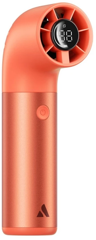AECOOLY Aero Ultra – didelio greičio nešiojamas ventiliatorius, oranžinis
