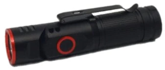 Mactronic Nešiojamas Žibintuvėlis - Falcon Eye NESSIE FHH0140 500 Liumenų, 110 M Atstumas, USB-C Įkraunamas Juodas