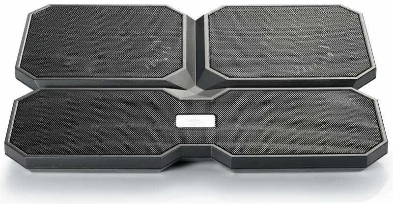 „Deepcool“ | Daugiabranduolis x6 | Nešiojamojo kompiuterio aušintuvas iki 15,6 colio | 380 x 295 x 24 mm | 900 g | Juodas